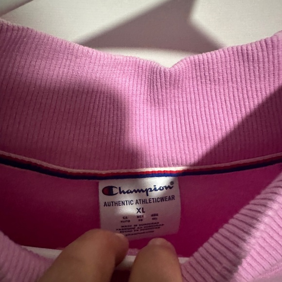 Woman’s Retro Champion Crewneck Sweatshirt - Picture 3 of 3